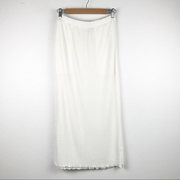 Free People Beach White Ribbed Panama Skirt Set Size‎ Small - Picture 4 of 12